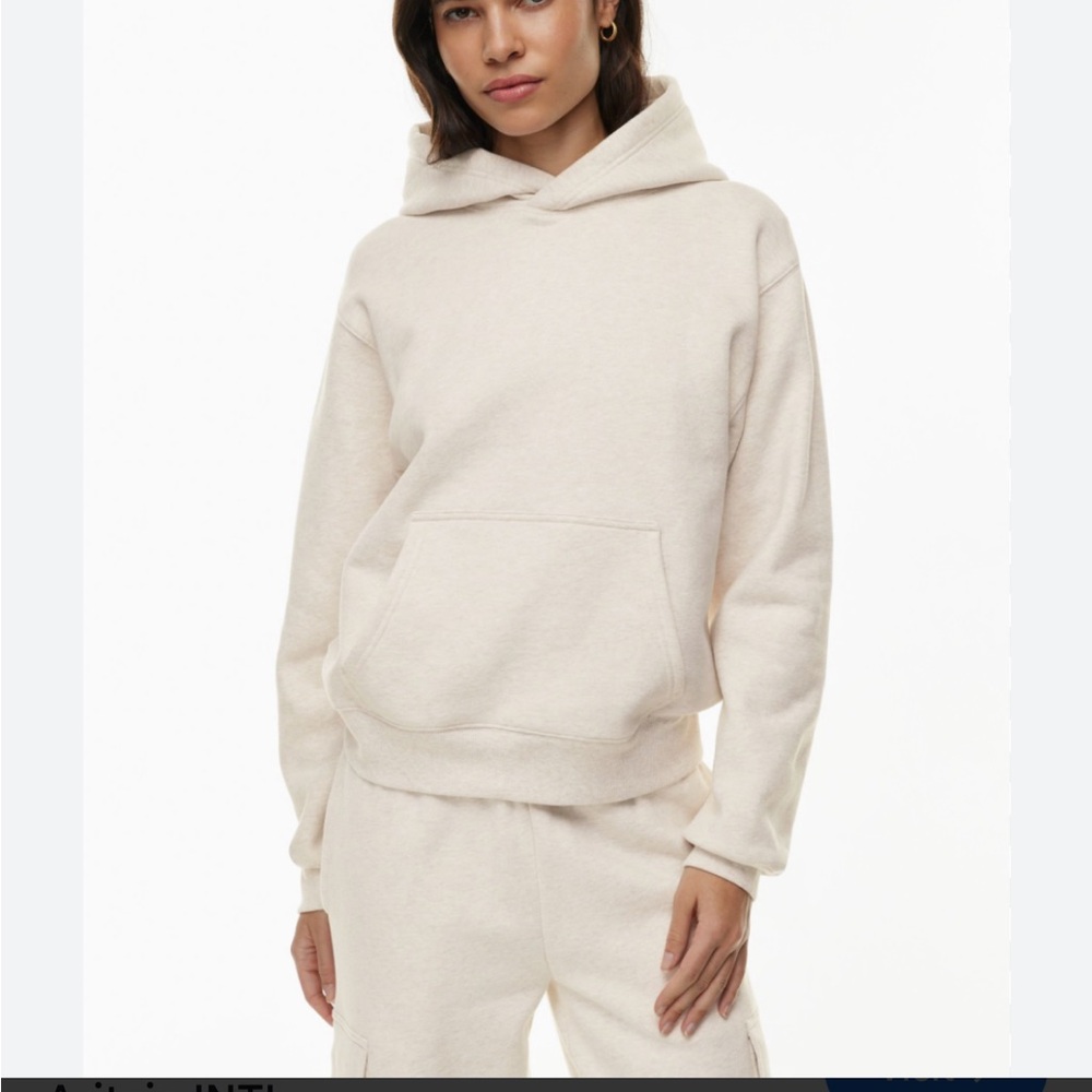 Aritzia Cream Hoodie for Women